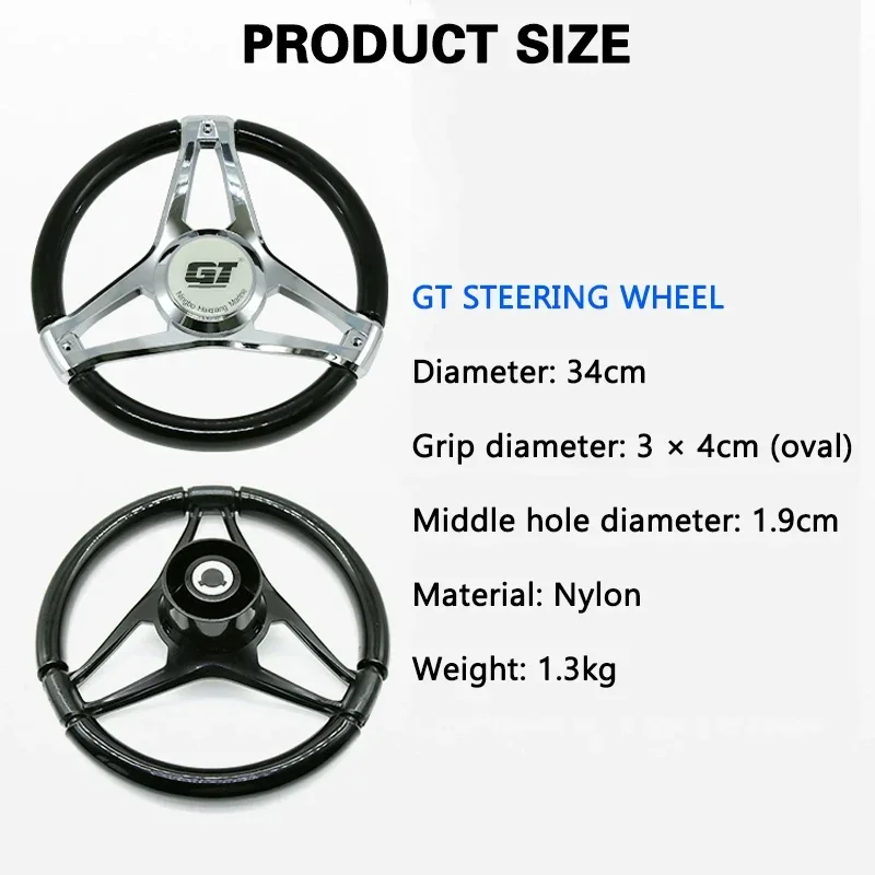 Nowa kierownica GT do łodzi i  – Fishing Boat Steering Wheel recenzja i cena